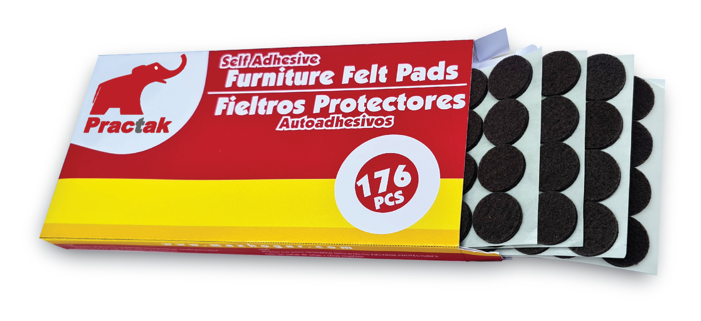 Adhesive felt pads — detail 03