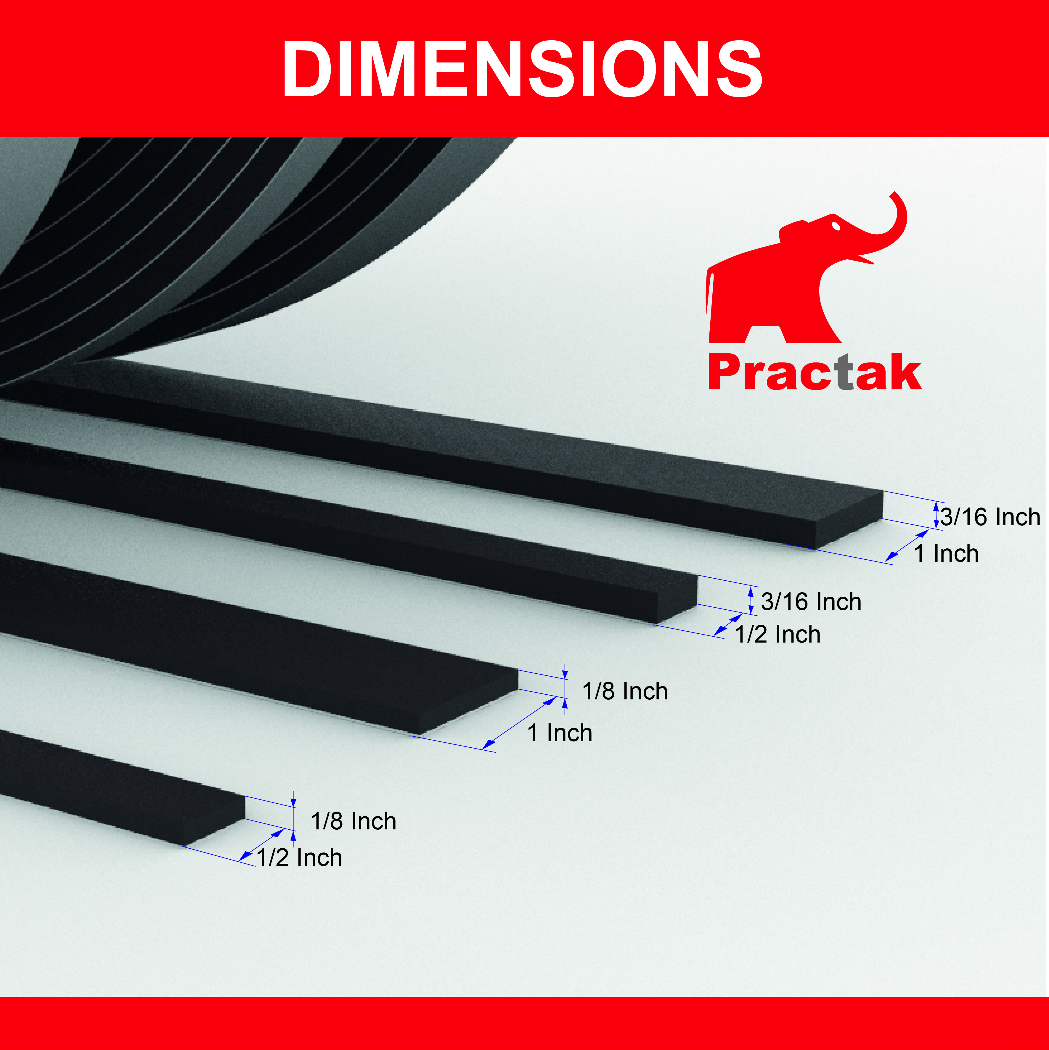 Foam insulation tape — detail 08